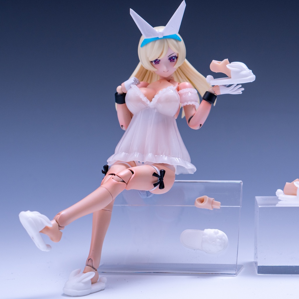 1/12靴セット 「ふわふわスリッパ」