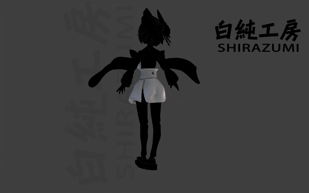 1/12 胴体・胸部セット「和風センター・ミニ和装&胸元」(専用オプションパーツ)