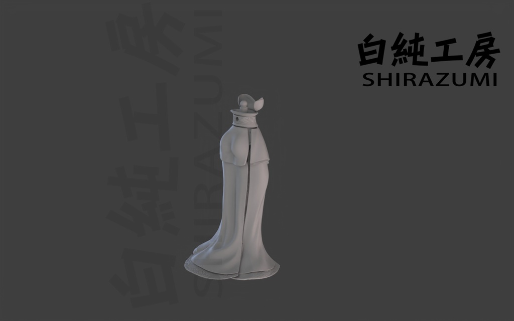 1/12 胴体・胸部セット「和風センター・ミニ和装&胸元」(専用オプションパーツ)