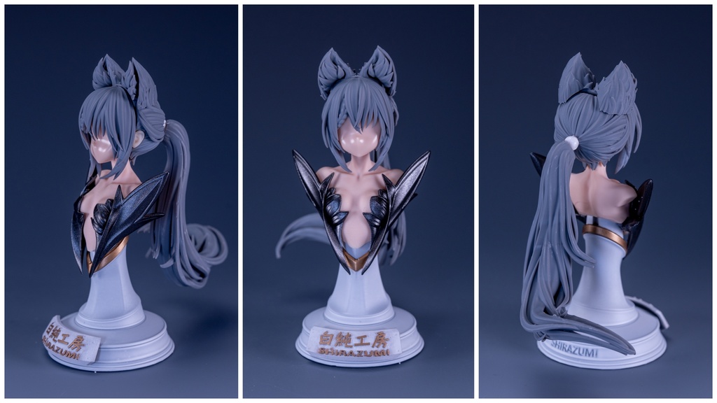 1/12 ヘッドパーツセット「ケモミミ・ネコヘアスタイル」