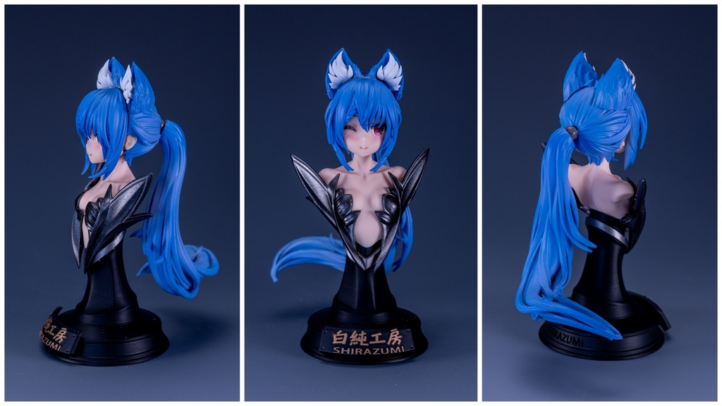 1/12 ヘッドパーツセット「ケモミミ・ネコヘアスタイル」