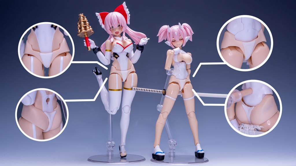 「ミニ巫女セット」 1/12キャラクターカスタマイズパーツ