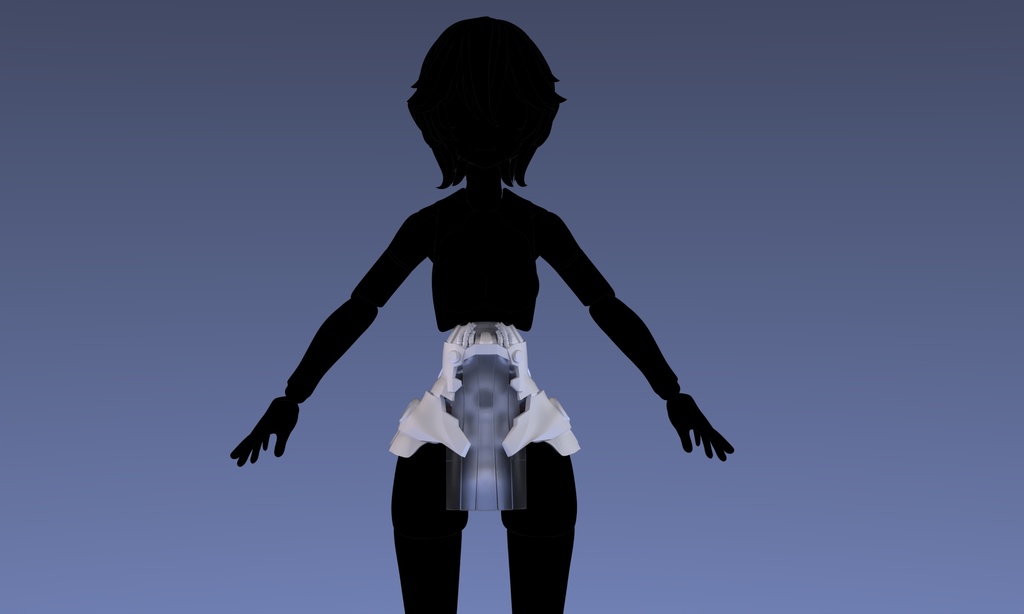 1/12腹部パーツ「メカニックウエスト・改二」