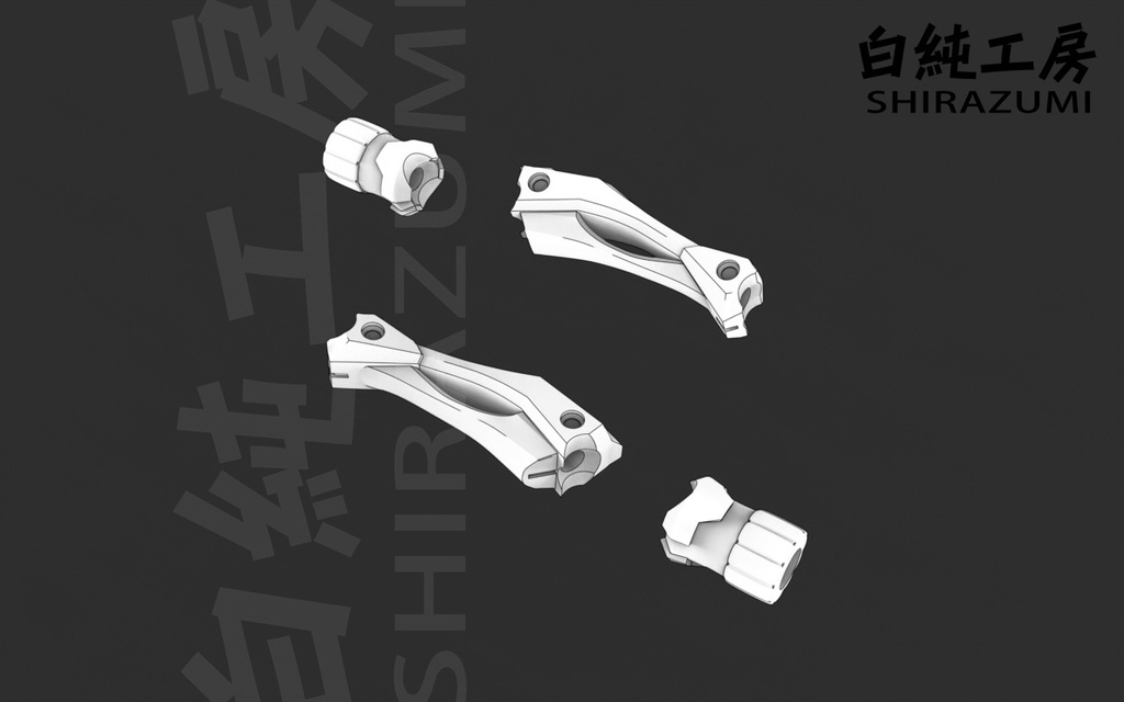1/12腕パーツ「メカニックアーム」