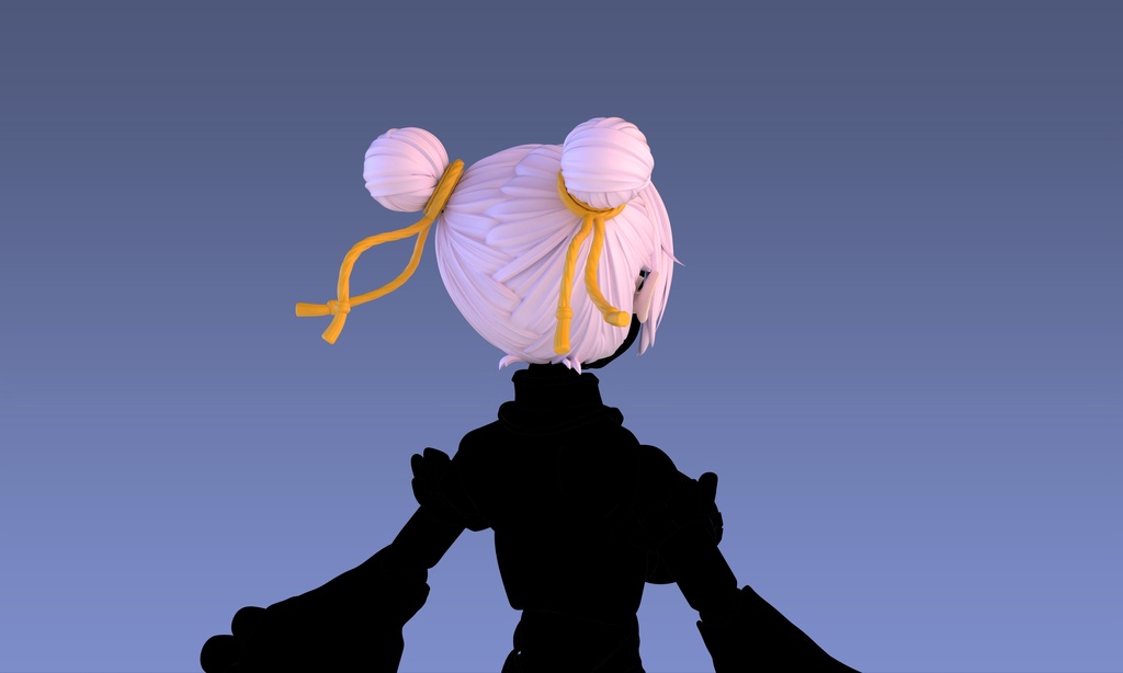 1/12 ヘッドパーツセット「オダンゴヘアスタイル」