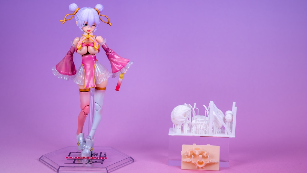 1/12 ヘッドパーツセット「オダンゴヘアスタイル」