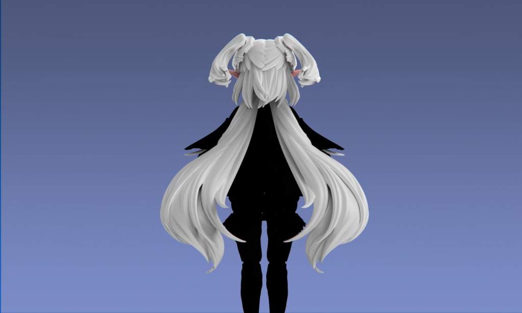 1/12 ヘッドパーツセット「エンジェルヘアスタイル」(アクセサリー付き)