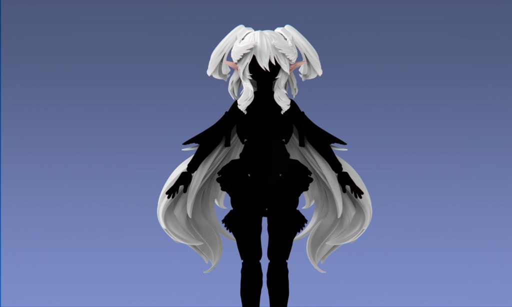 1/12 ヘッドパーツセット「エンジェルヘアスタイル」(アクセサリー付き)