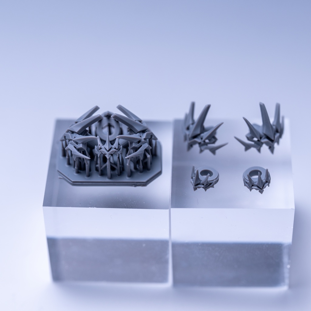 1/12 ヘッドパーツセット「デビルヘアスタイル」(アクセサリー付き)