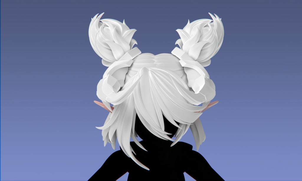 1/12 ヘッドパーツセット「デビルヘアスタイル」(アクセサリー付き)