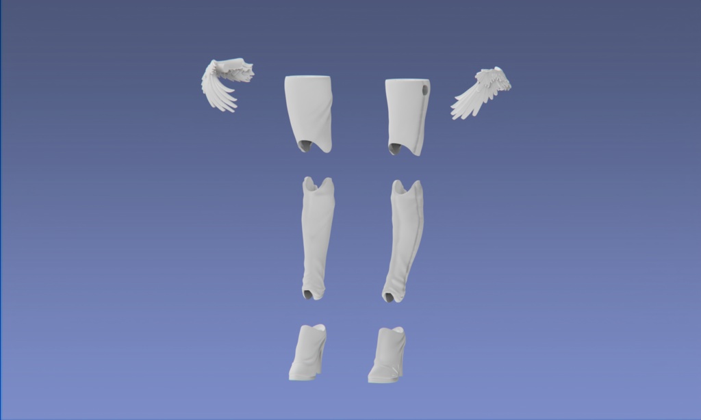 「エンジェルの羽衣」 1/12キャラクターパーツセット