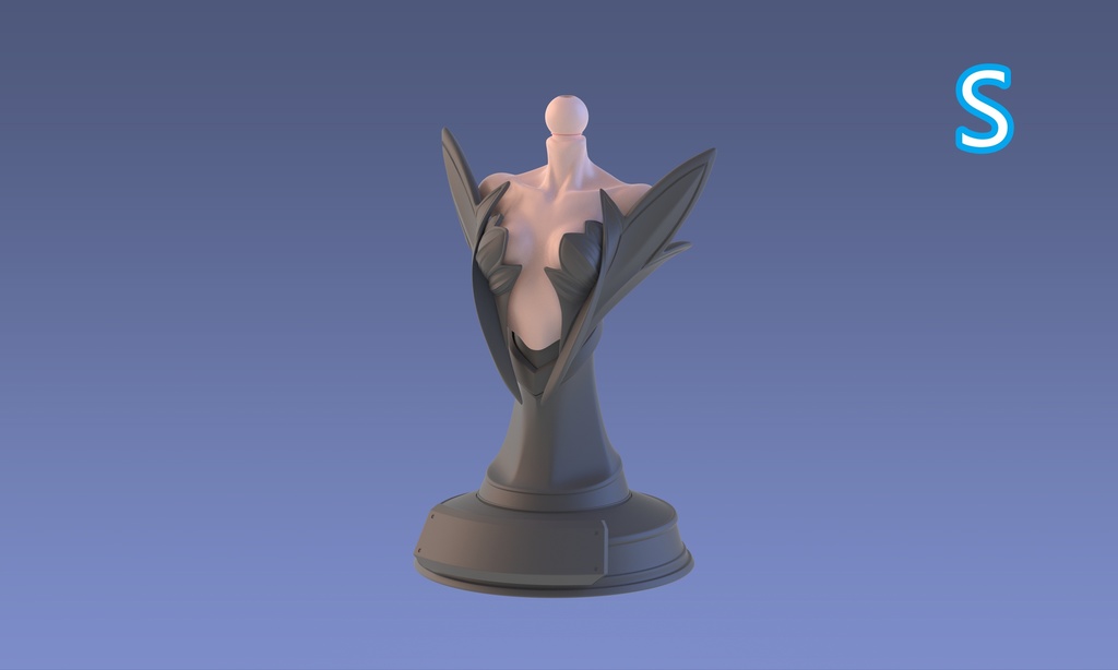 「チェス型トルソー」1/12汎用展示ツール