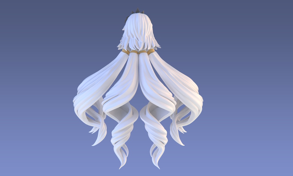 1/12 ヘッドパーツセット「ロイヤルヘアスタイル」