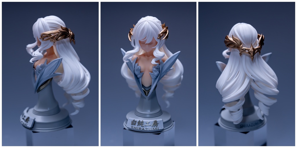 1/12 ヘッドパーツセット「縦ツインロールヘアスタイル」