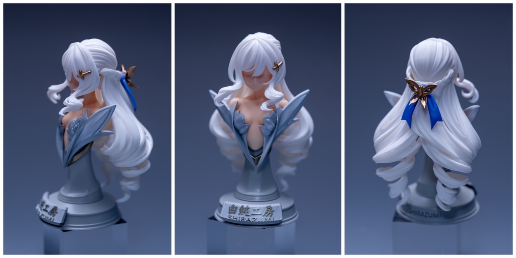 1/12 ヘッドパーツセット「縦ツインロールヘアスタイル」