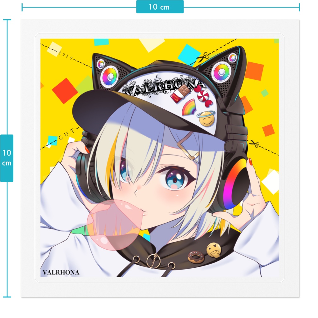 ハマカゼステッカー