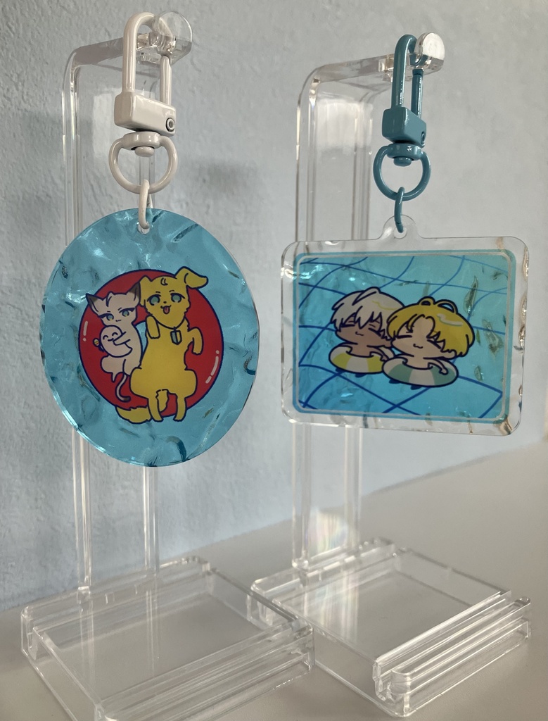 ゴーミーズ水面アクキーセット