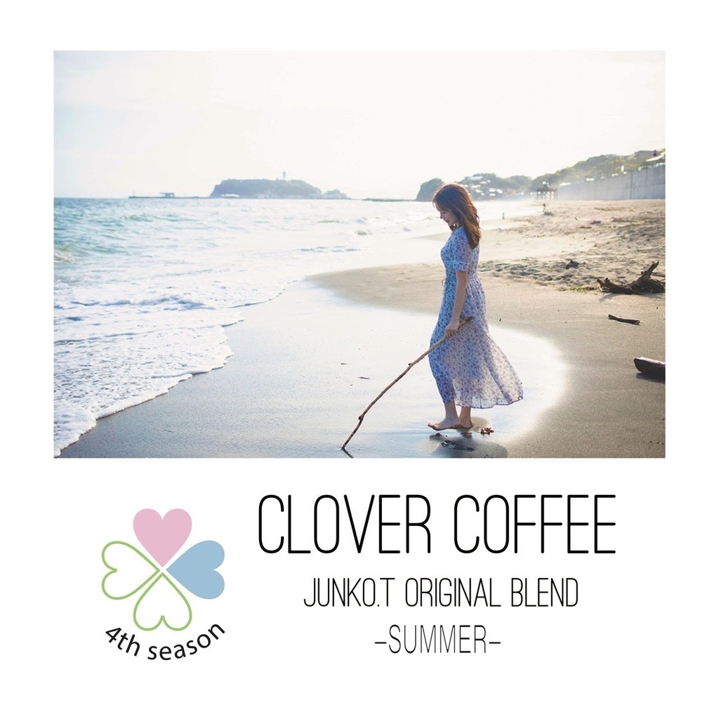 CLOVER COFFEE 4th.season JUNKO.T ORIGINAL BLEND-Summer-(3個セット)