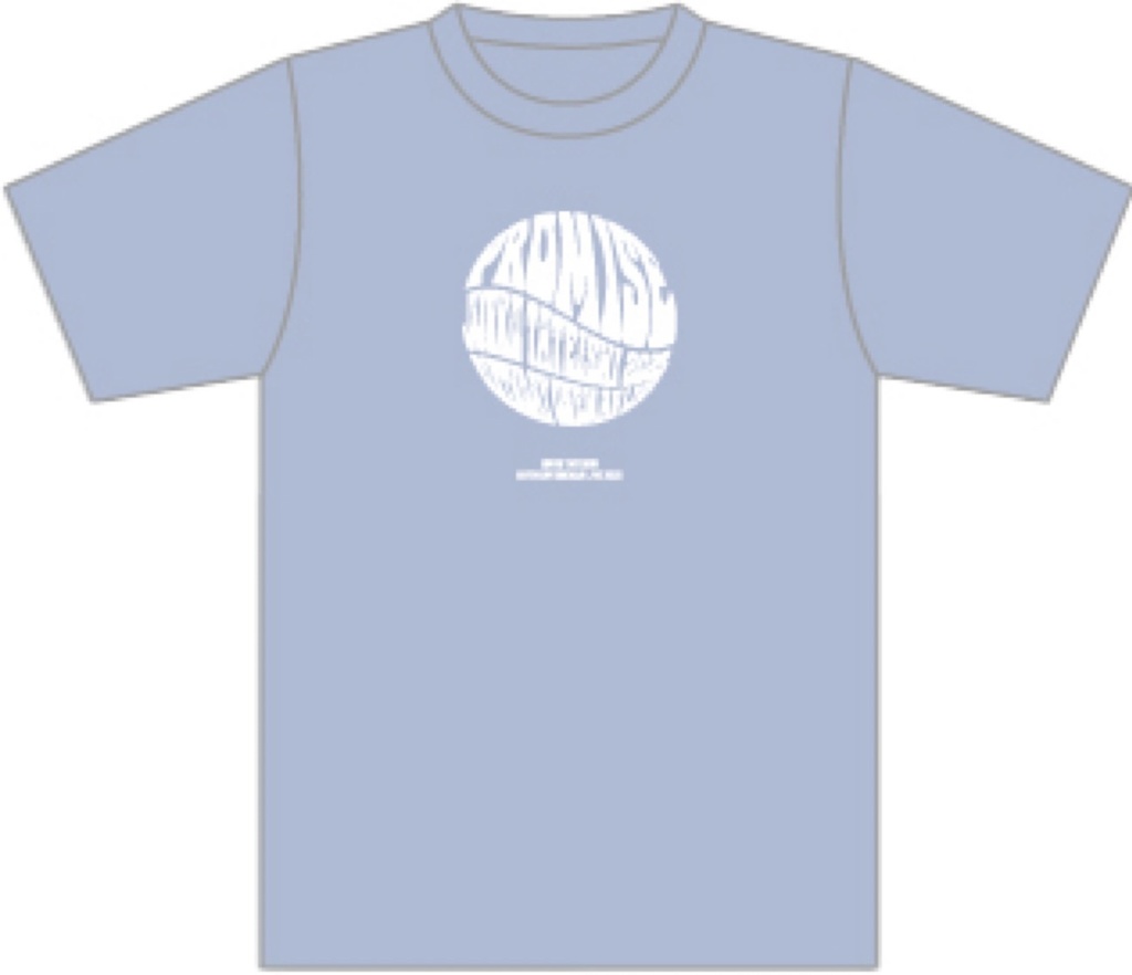 2025 BIRTHDAY ONEMAN LIVE Tシャツ(左よりアシッドブルー/ヘイジーネイビー/ネイビー)