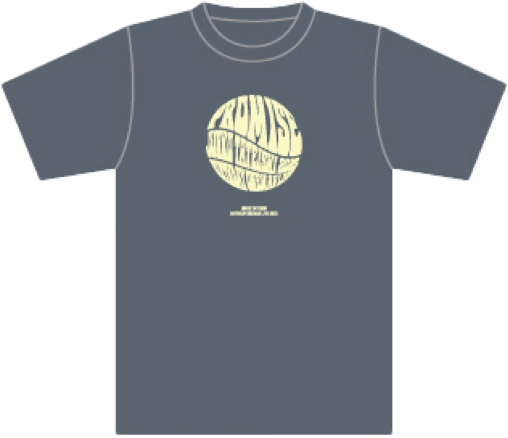 2025 BIRTHDAY ONEMAN LIVE Tシャツ(左よりアシッドブルー/ヘイジーネイビー/ネイビー)