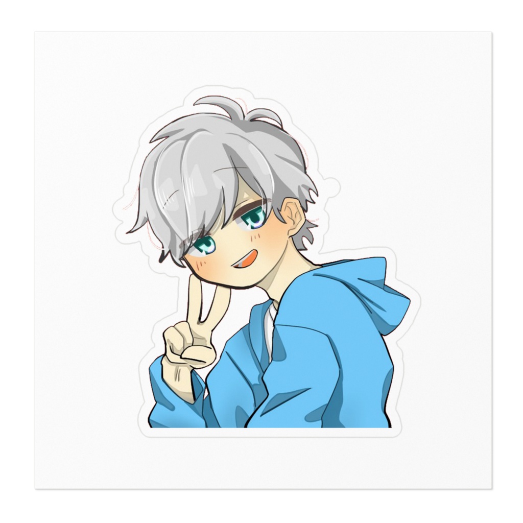 おかゆステッカー3