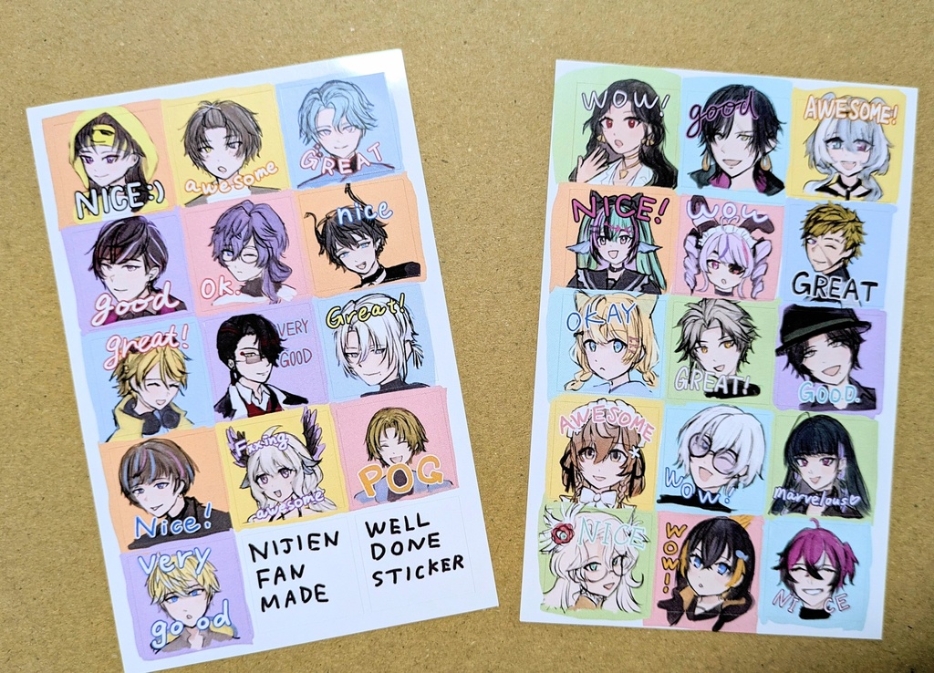 WELL DONE! ENごほうびシールセット