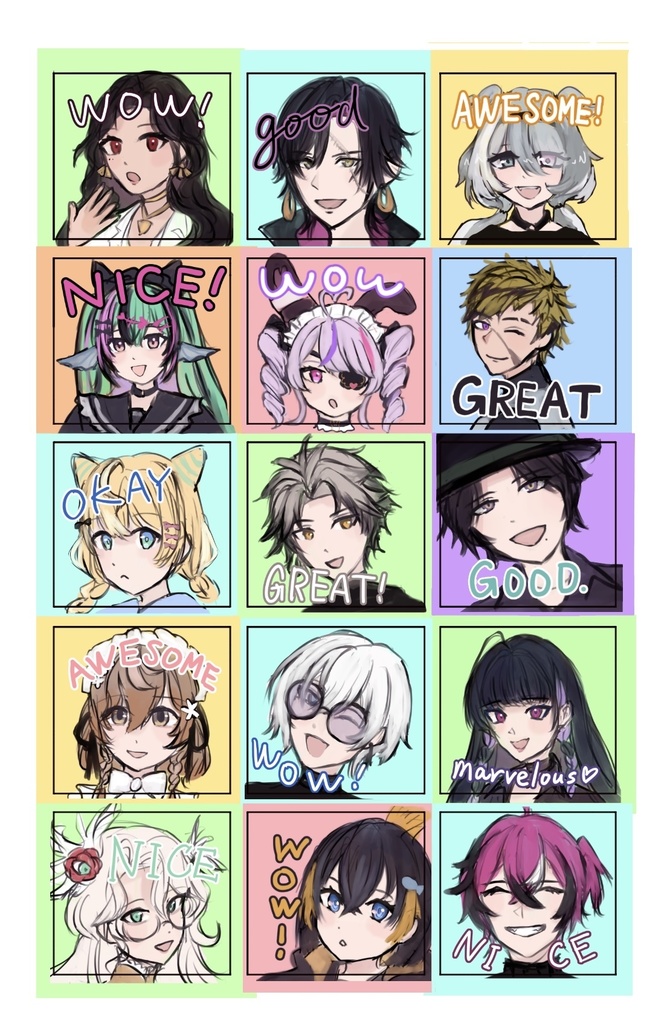 WELL DONE! ENごほうびシールセット