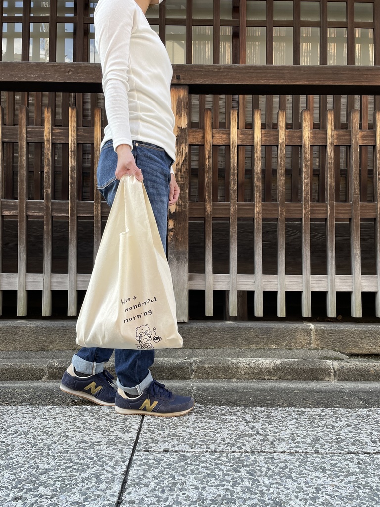 オリジナルマルシェバッグ「ナチュラル」