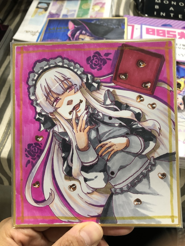 リクエストミニ色紙