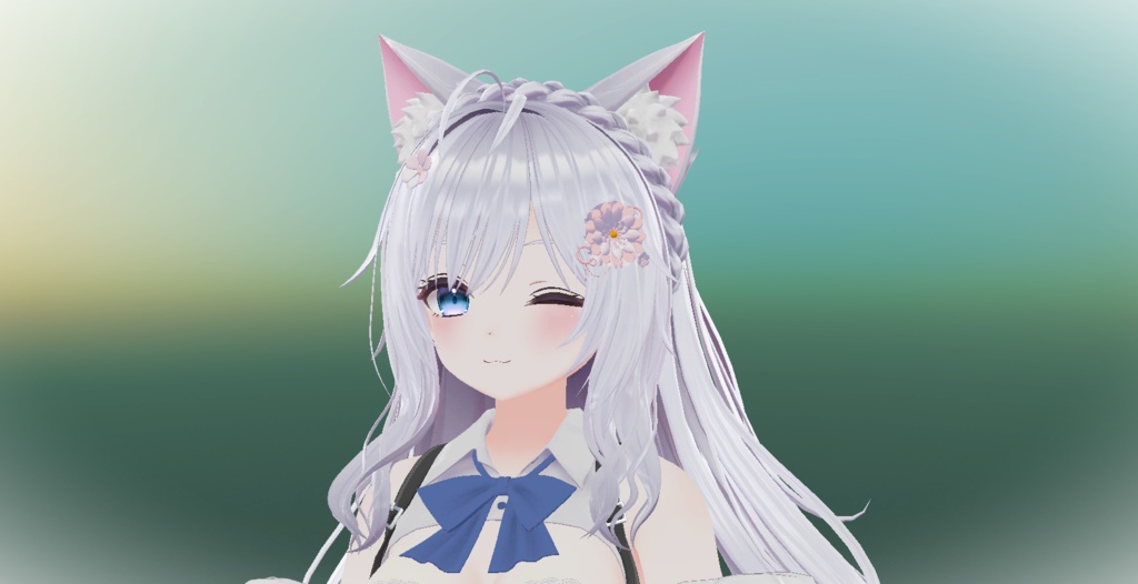 【無料】お花の髪飾り 前後セット