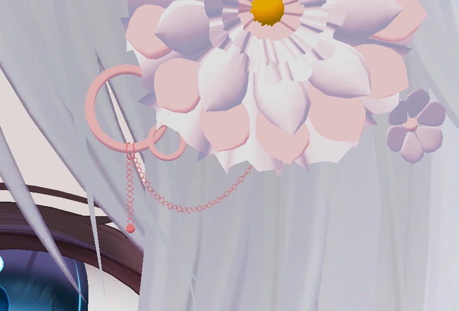 【無料】お花の髪飾り 前後セット