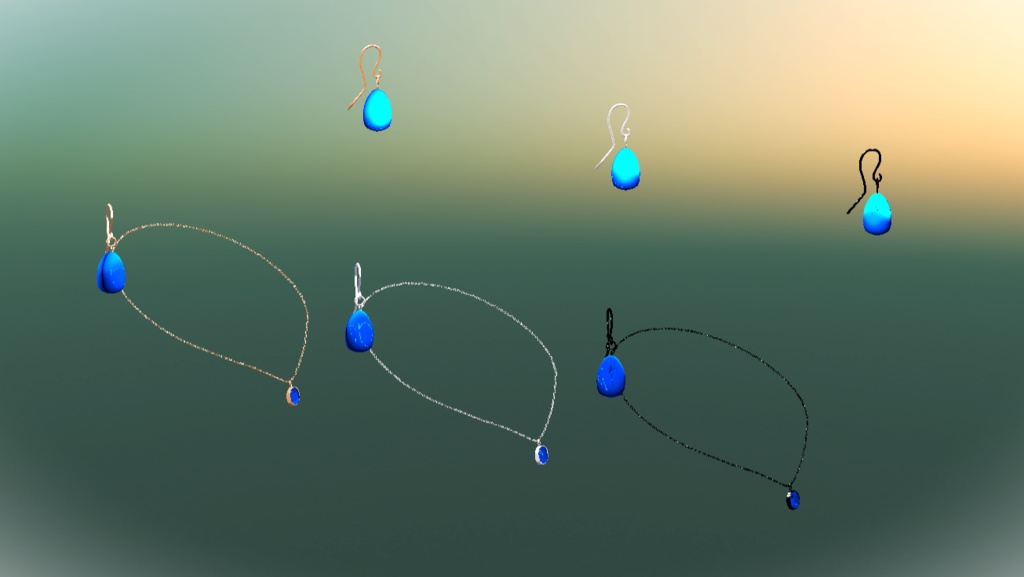 【無料】ジュエルアクセサリーセット(3色付)