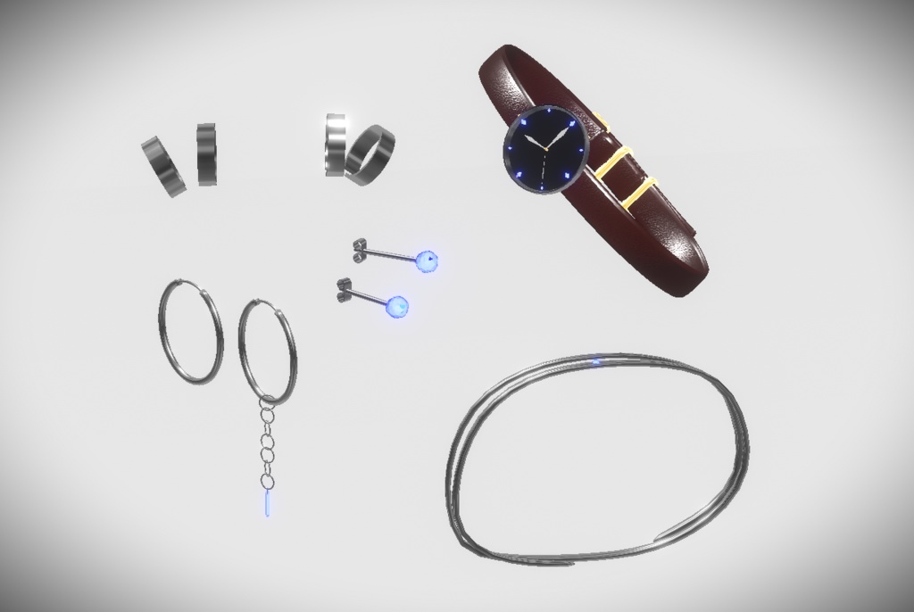【無料】シルバーアクセサリーセット