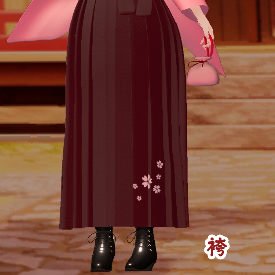 【VRChat衣装】華やか振袖