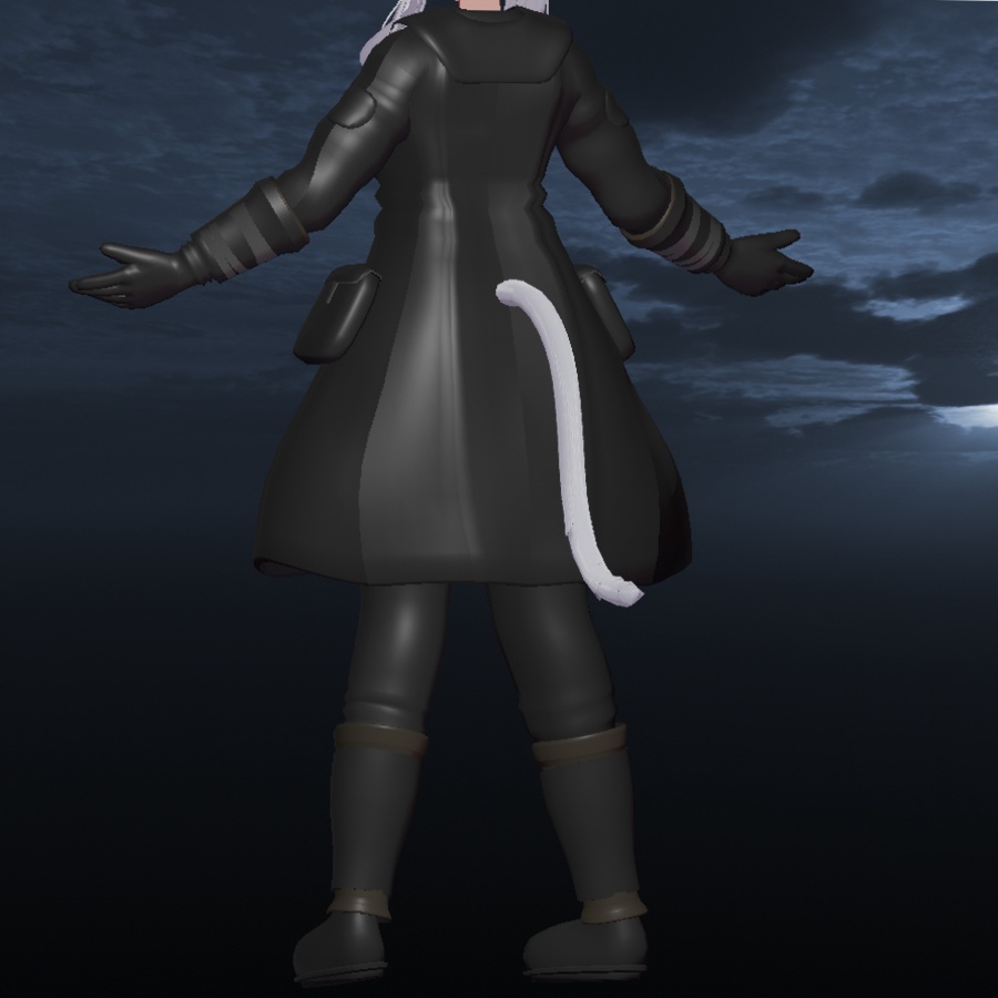 【無料】アンブラハンズ風の外套【VRChat】