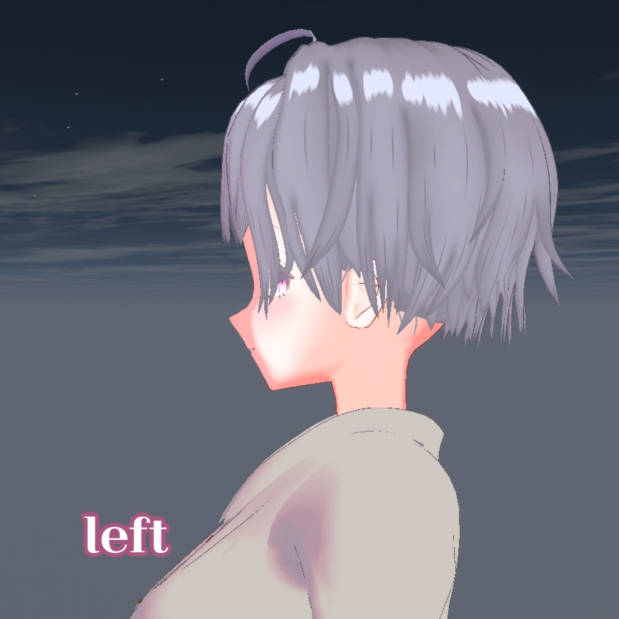 【無料】癖っ毛ボブ【VRChat】