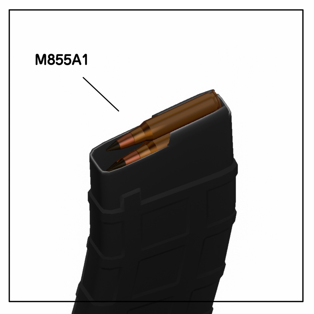 【VRChat】アサルトライフル V4A1 & VSP45