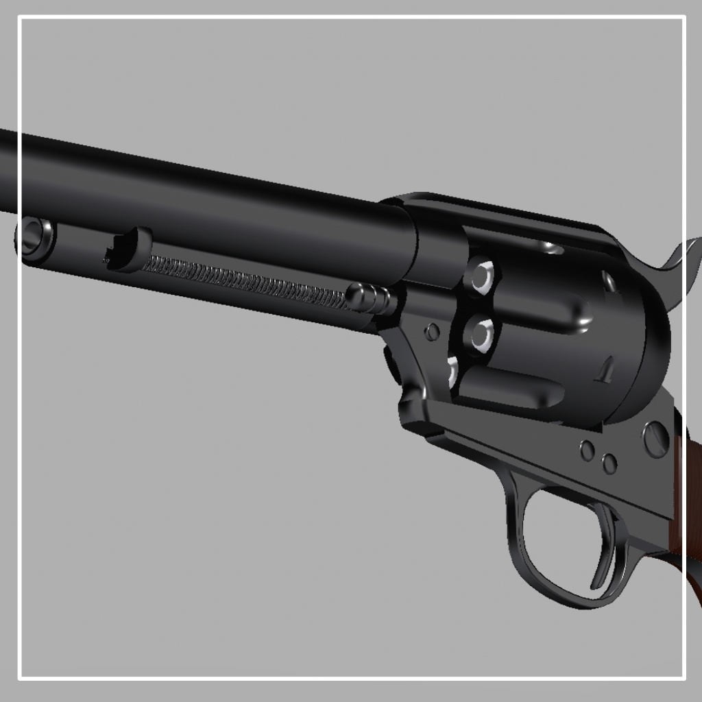 【VRChat】回転式拳銃 -極-