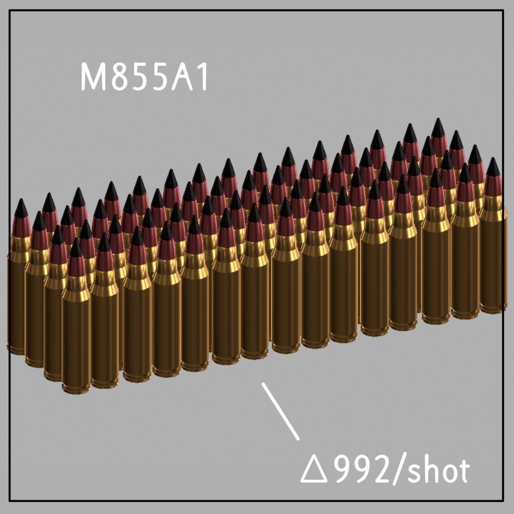 【3Dアセット】WEAPONS vol2【VRC想定】