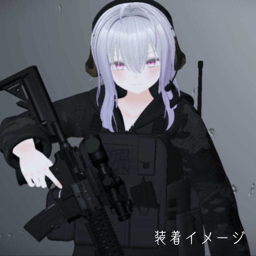 WEAPONS vol3 ChestRig【VRChat想定】