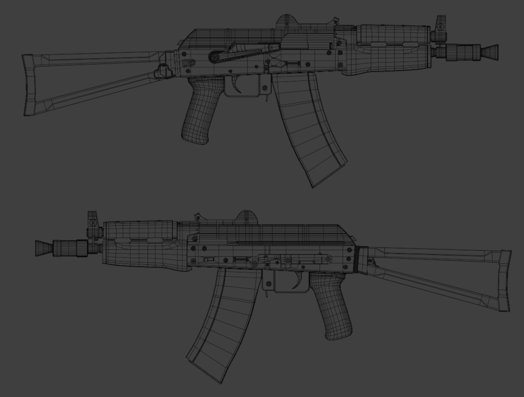 AKS74U【VRChat想定】