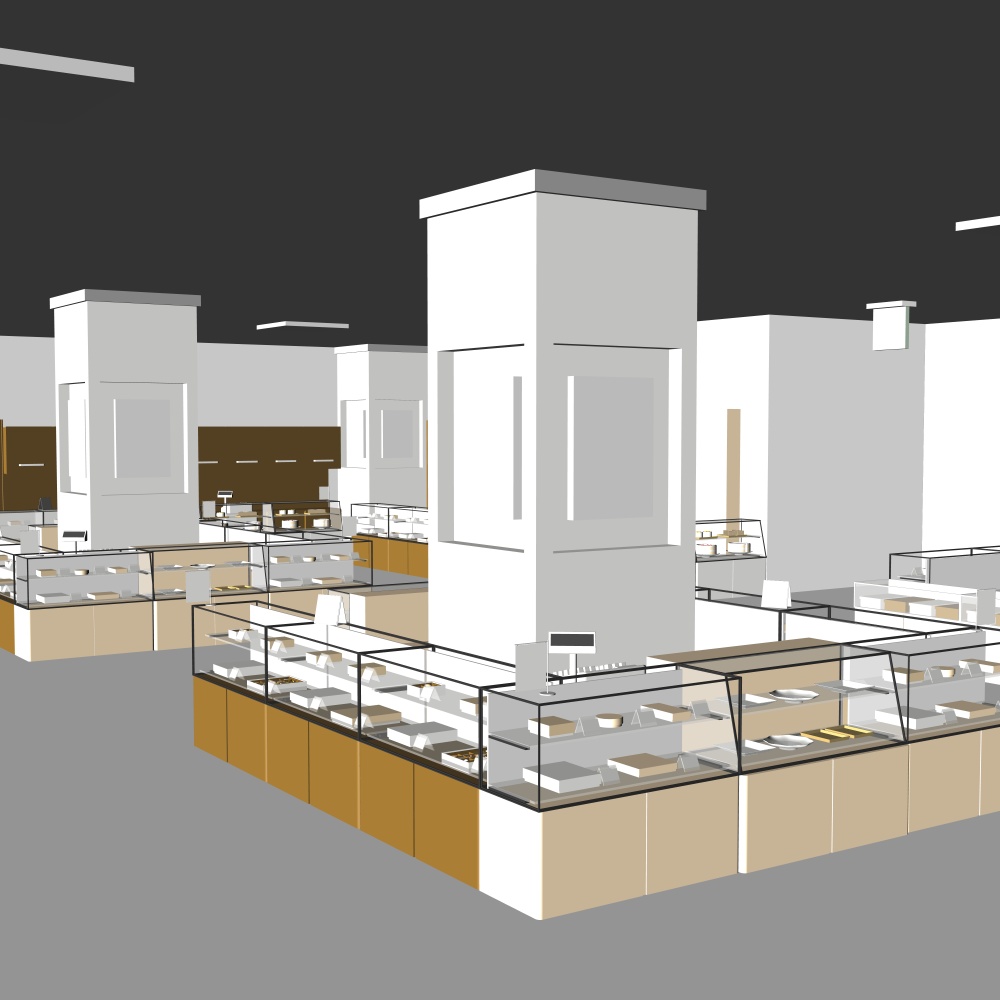 3Dデパート・食品売り場(CLIPSTUDIOPAINT用)