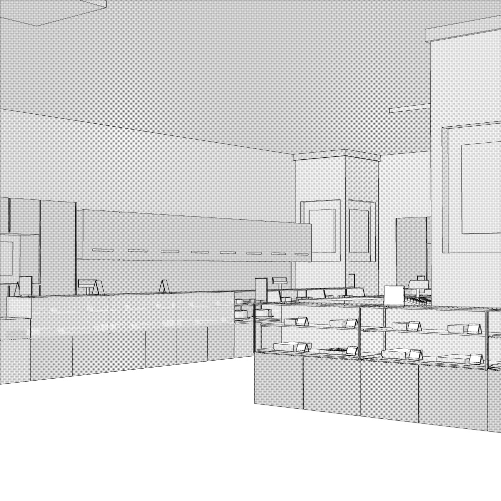 3Dデパート・食品売り場(CLIPSTUDIOPAINT用)