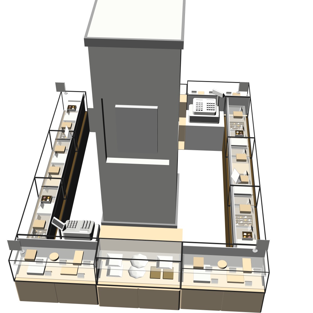 3Dデパート・食品売り場(CLIPSTUDIOPAINT用)