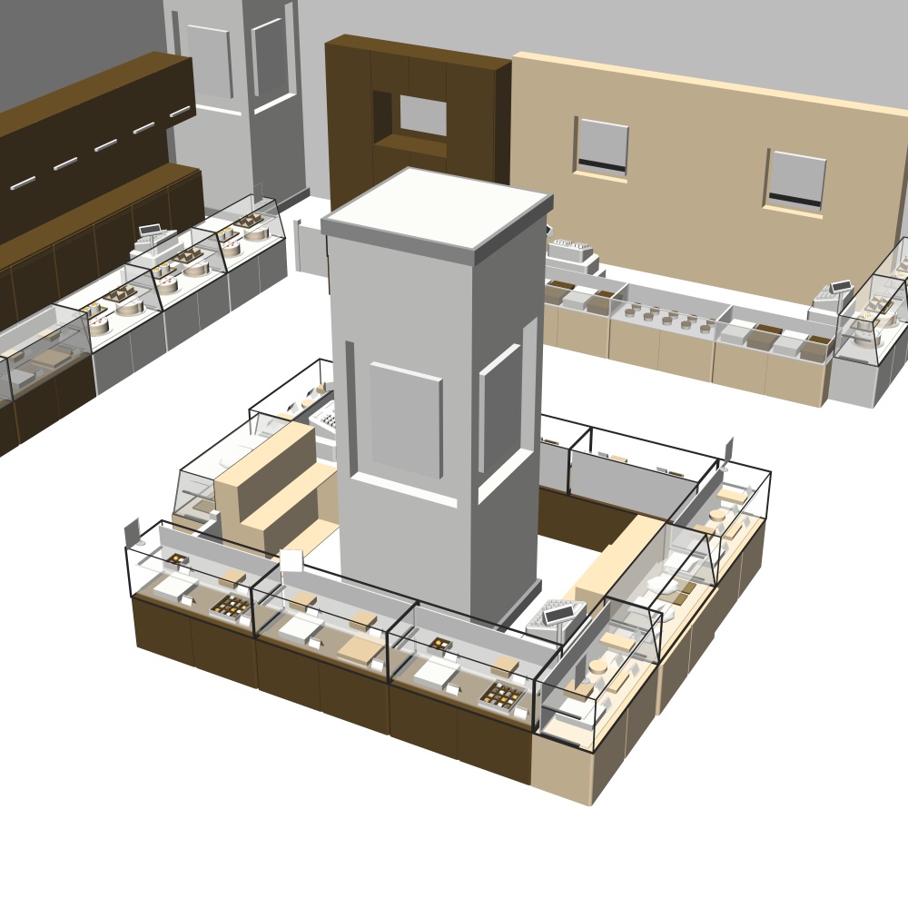 3Dデパート・食品売り場(CLIPSTUDIOPAINT用)