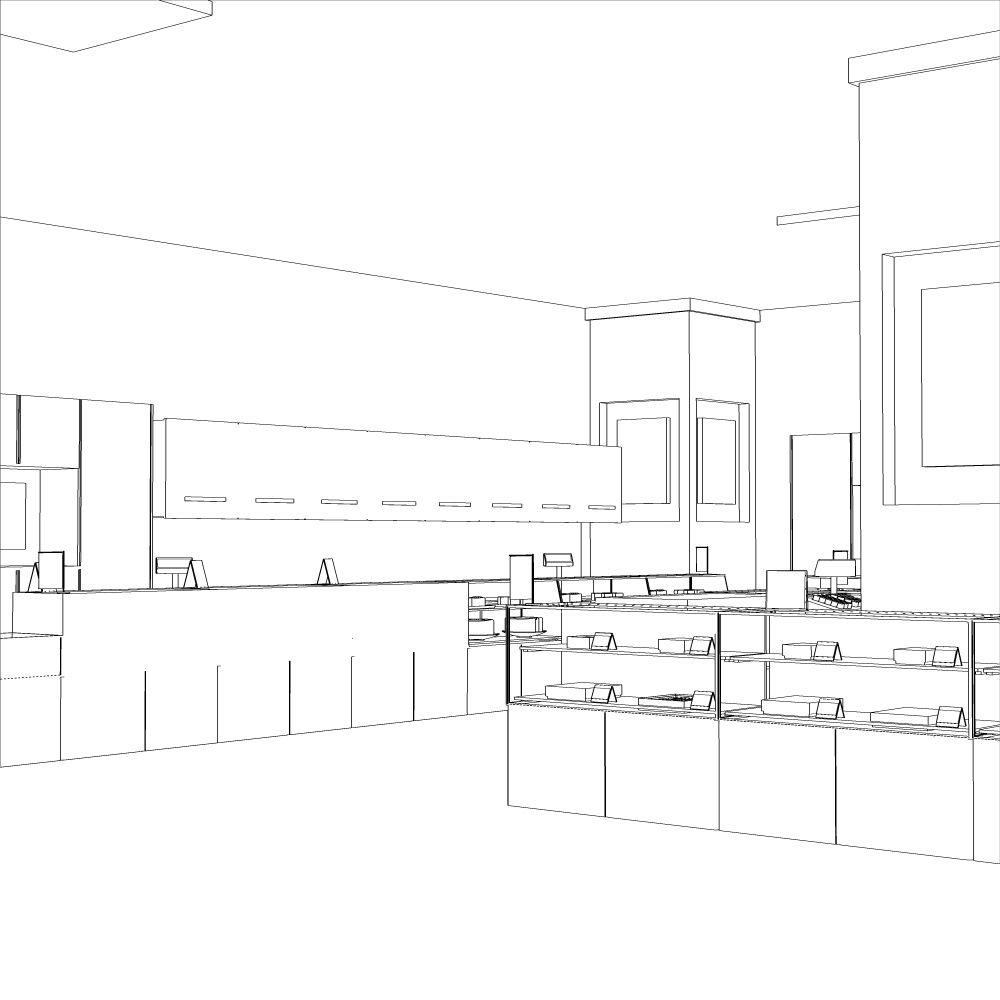 3Dデパート・食品売り場(CLIPSTUDIOPAINT用)