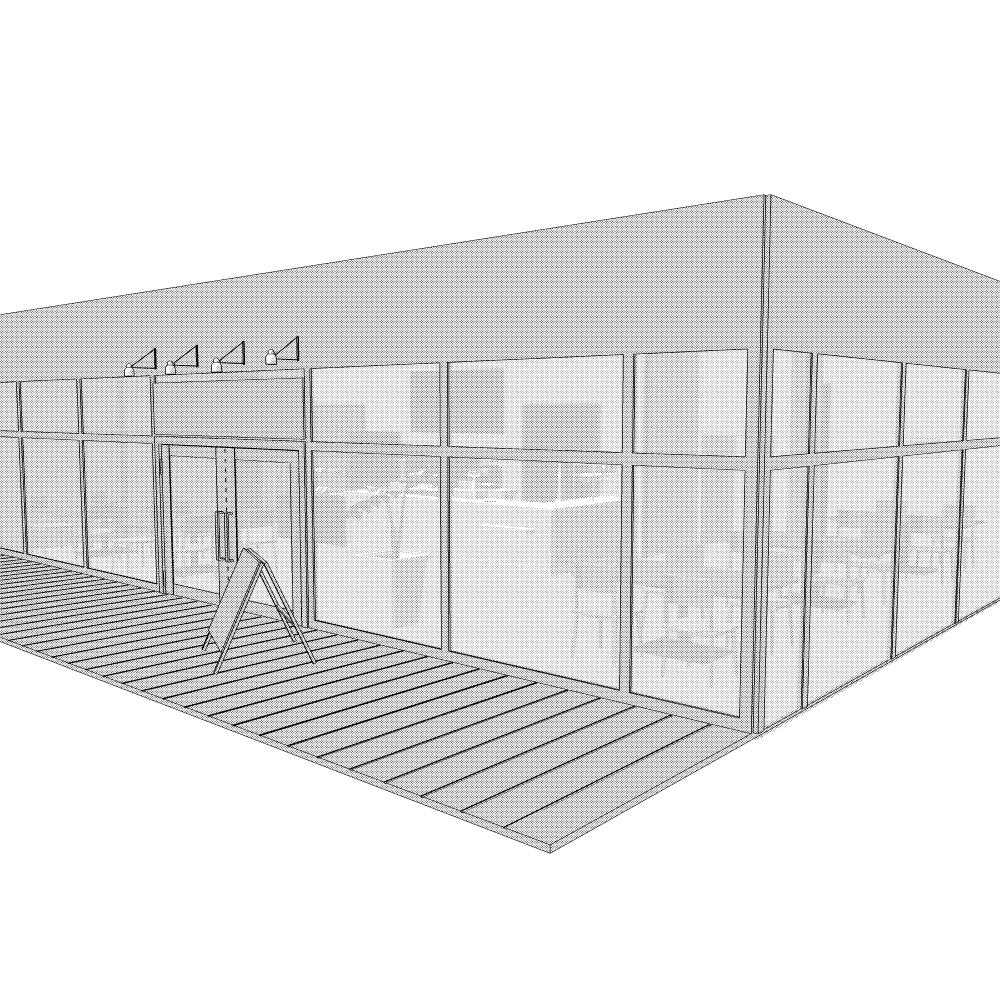 3Dカフェ・喫茶店(CLIPSTUDIOPAINT用)