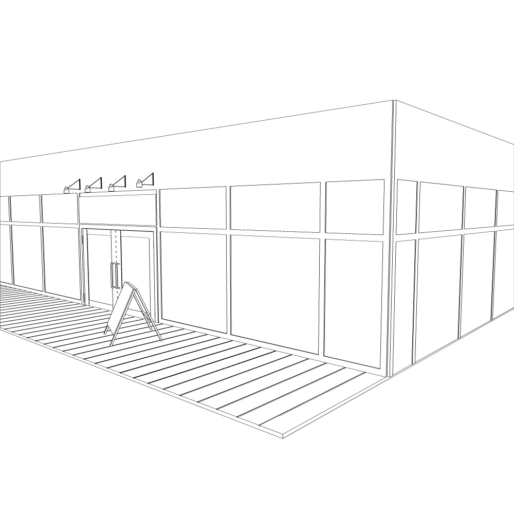 3Dカフェ・喫茶店(CLIPSTUDIOPAINT用)