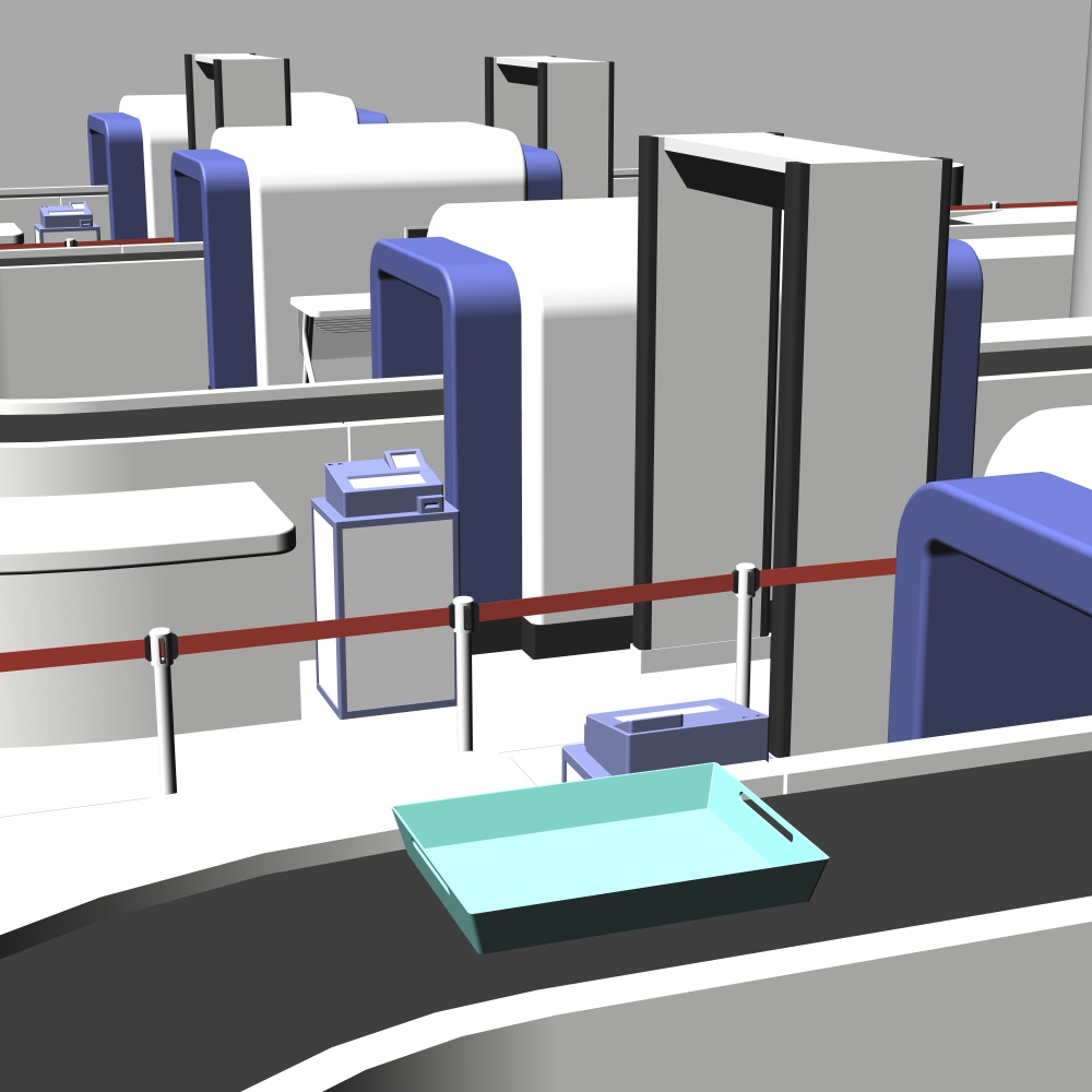 3D手荷物検査場