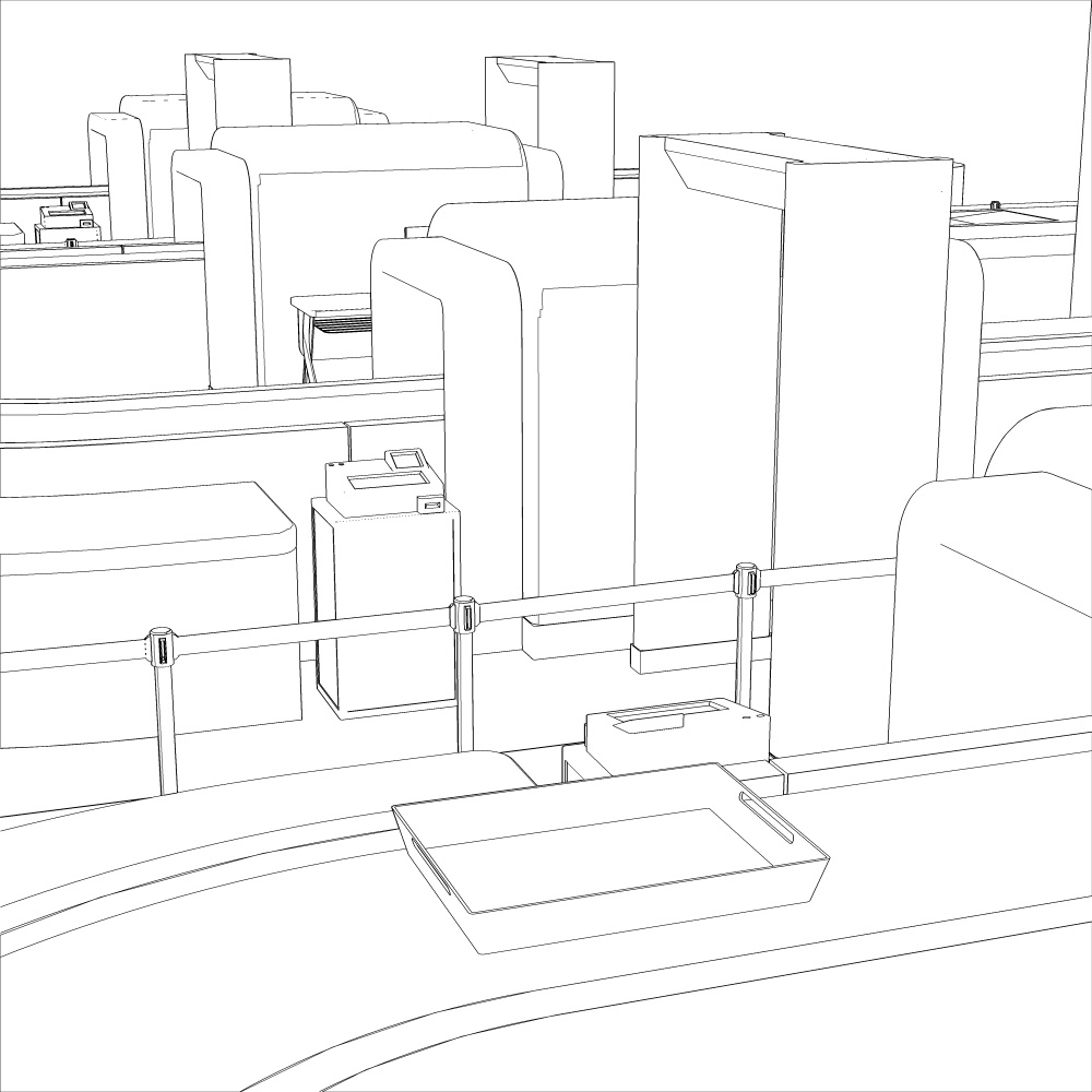 3D手荷物検査場